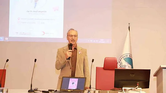Kayseri'de meme kanseri semineri