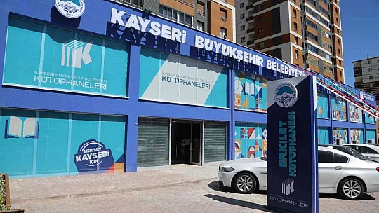 Kütüphaneyi 35 günde 53 bin kişi ziyaret etti