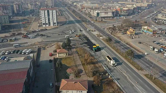 Bağlantı yol çalışmasında sona gelindi