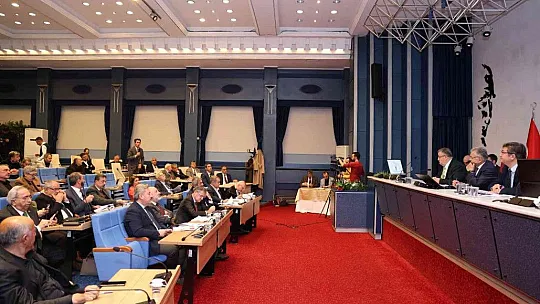 Büyükşehir meclisi, 2023 yılının ilk toplantısını yaptı
