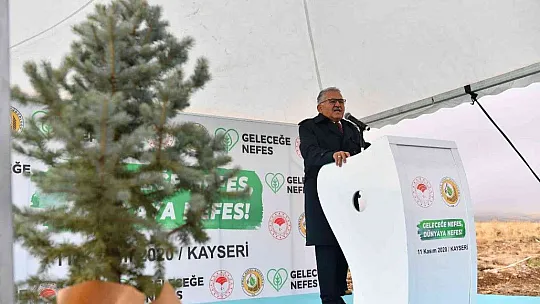 5 bin ağaç toprakla buluşacak...