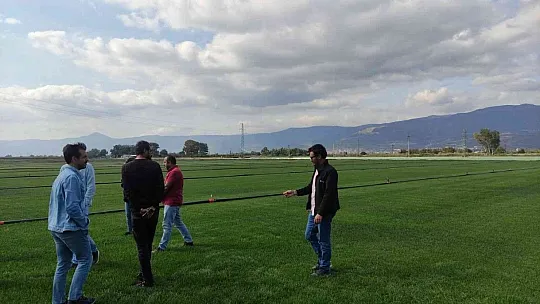 1 ton tohum toprakla buluştu...