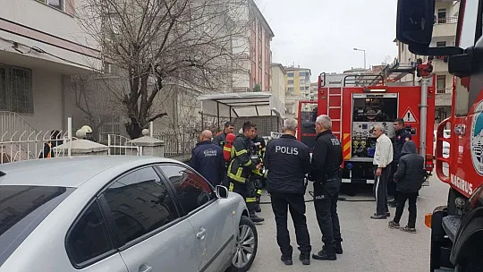 Çamaşır makinesinden yangın çıktı!