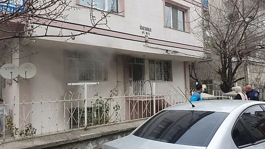 Çamaşır makinesinden yangın çıktı!