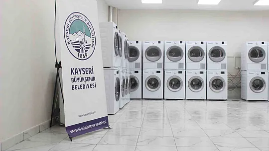 Büyükşehirden öğrencilere çamaşır hizmeti!