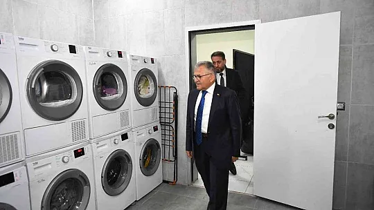 Öğrencilere çamaşır yıkama desteği!