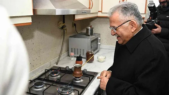 Çatakdere'de ilk doğalgaz yandı