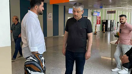 Ak Partili vekilden Şehir Hastanesi'ne ziyaret