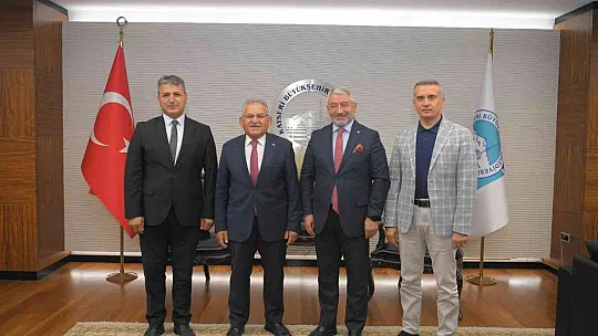 Çorum Belediye Başkanı Aşgın'dan Başkan Büyükkılıç'a ziyaret