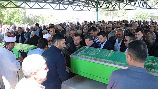 Damatlarının öldürdüğü anne ve kızının cenazesi gözyaşlarıyla toprağa verildi