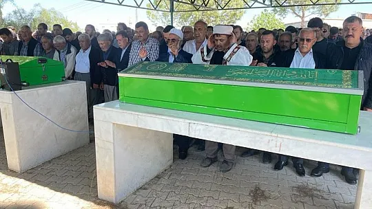 Damatlarının öldürdüğü anne ve kızının cenazesi gözyaşlarıyla toprağa verildi