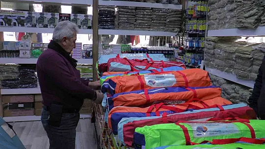 Deprem sonrası çadıra talep patlaması