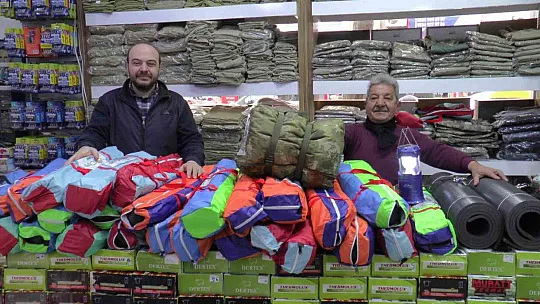 Deprem sonrası çadıra talep patlaması