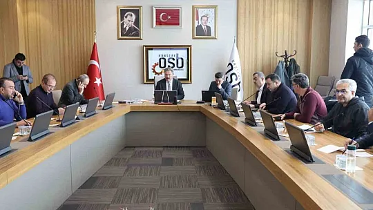 OSB Fuar Alanında deprem yardım koordinasyon merkezi kuruldu