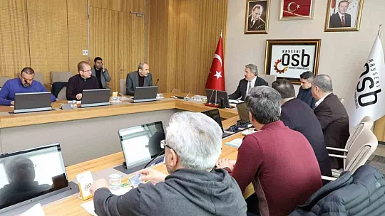OSB Fuar Alanında deprem yardım koordinasyon merkezi kuruldu