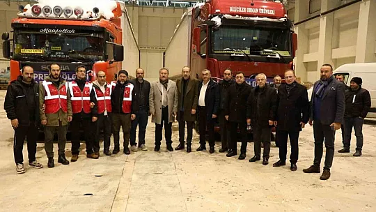OSB Fuar Alanında deprem yardım koordinasyon merkezi kuruldu