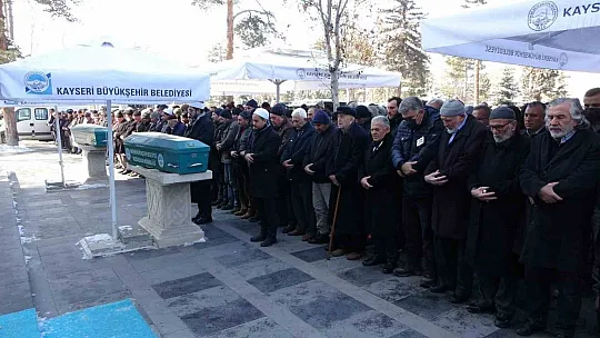 Polis memuru ve eşi Kayseri'de toprağa verildi