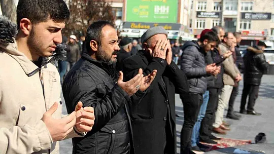 Kayseri'de gıyabi cenaze namazı kılındı