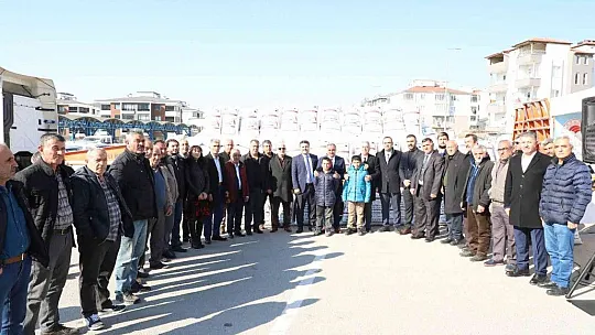 Develi'de gacer desteği