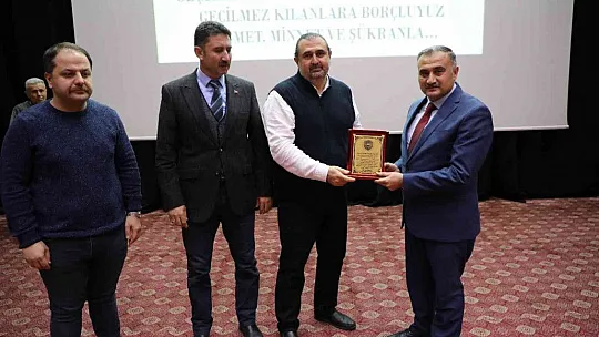 Develi'de 'Çanakkale Ruhu' konferansı verildi