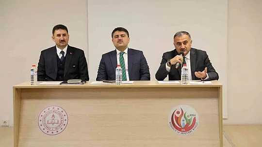 Develi'de o proje hakkında toplantı yapıldı