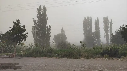 Toz bulutu hayatı olumsuz etkiledi!