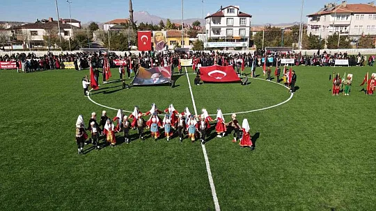 Develi ve Tomarza'da 'Cumhuriyet' coşkusu