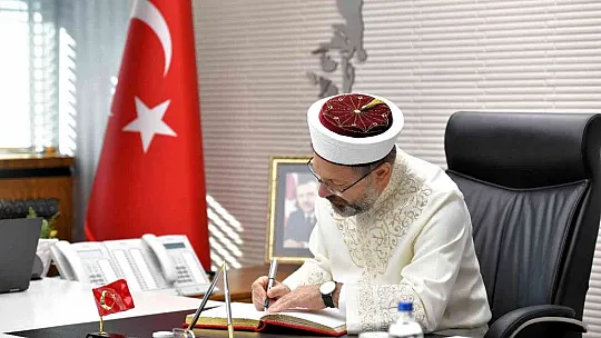 Büyükkılıç'tan, Diyanet İşleri Başkanına: Çok şükür dualarınızın yüzü suyu hürmetine bir sıkıntımız yok!