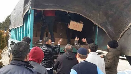 Deprem bölgesinde 'glütensiz gıda' desteği