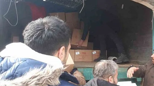 Deprem bölgesinde 'glütensiz gıda' desteği