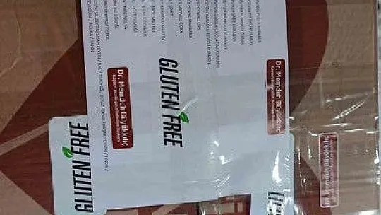 Deprem bölgesinde 'glütensiz gıda' desteği