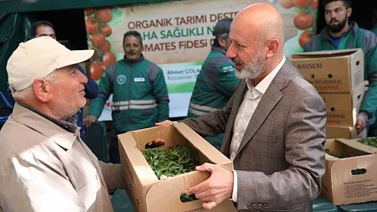 Domates fidesi için uzun kuyruklar oluşturdular