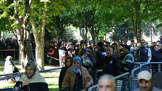 Domates fidesi için uzun kuyruklar oluşturdular