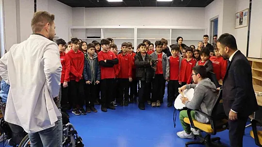 Engelleri Ortadan Kaldıran Merkeze öğrenci ziyareti...