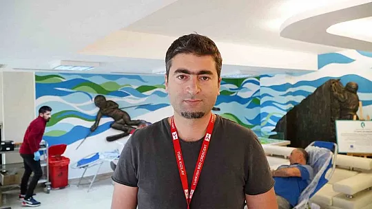 Kan bağışında bulundular...
