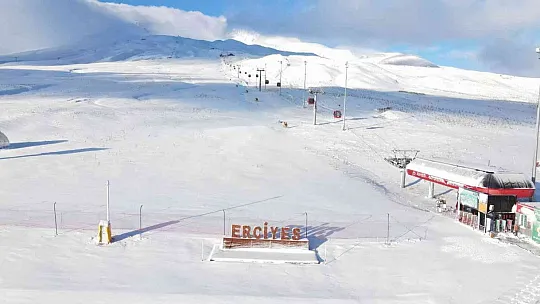 Erciyes'ten muhteşem görüntüler