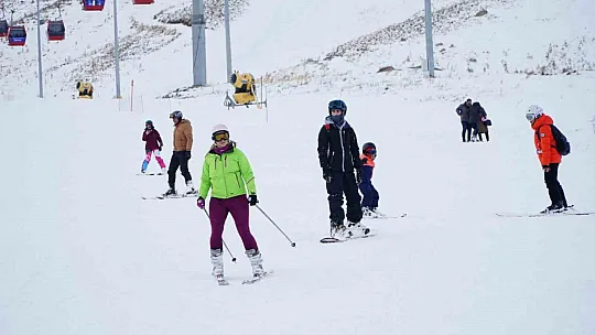 Erciyes, sömestir tatilinin ilk haftasında kaç kişiyi ağırladı?