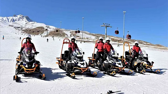 Erciyes'in görünmeyen kahramanları!