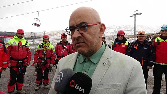 Erciyes'te Teleferikte mahsur kalanlar kurtarıldı! Nefes kesen anlar...