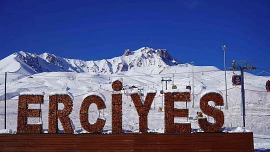 Erciyes'te kar manzaraları...