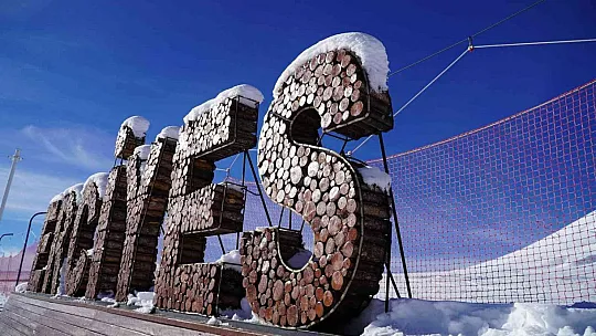Erciyes'te kar manzaraları...