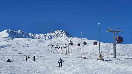Müjde! Erciyes'te sezon açıldı