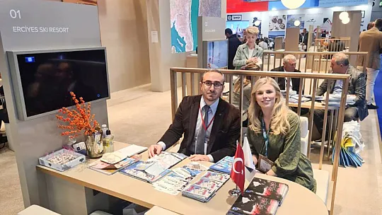 Erciyes dağını Londra'da tanıttılar!
