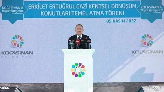 Ertuğrulgazi Mahallesi'nde Kentsel Dönüşümün Temeli Atıldı