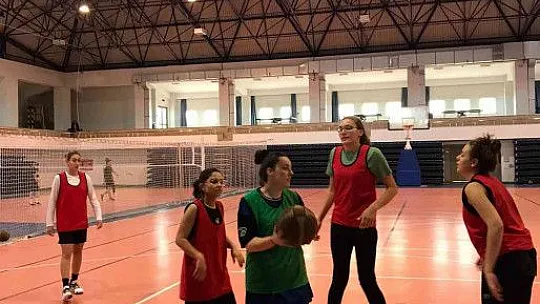 ERÜ'de Kız Basketbol seçmeleri yapıldı