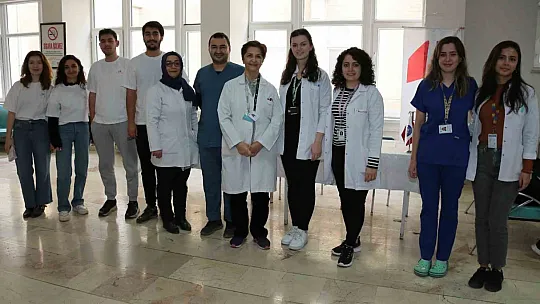 ERÜ'de ücretsiz test yapıldı...