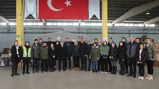 Rektör Altun'dan teşekkür ziyareti