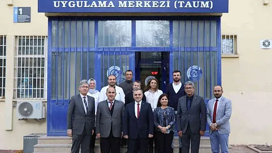 Rektör, incelemeye çıktı!