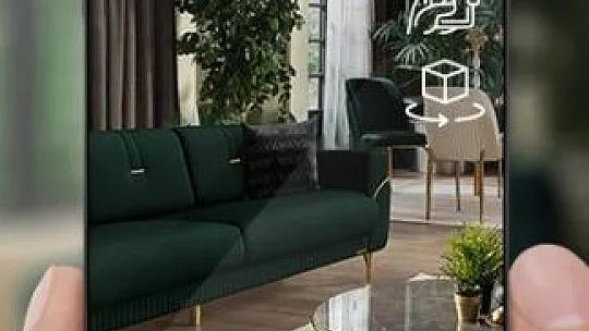 Mobilya almadan önce 'evinde gör'