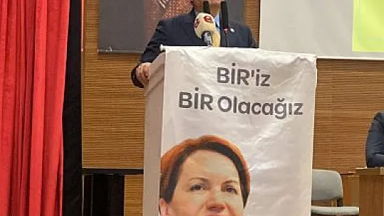İYİ Parti kongresinde Erdoğan posteri! Melikgazi Belediyesi şart koşmuş